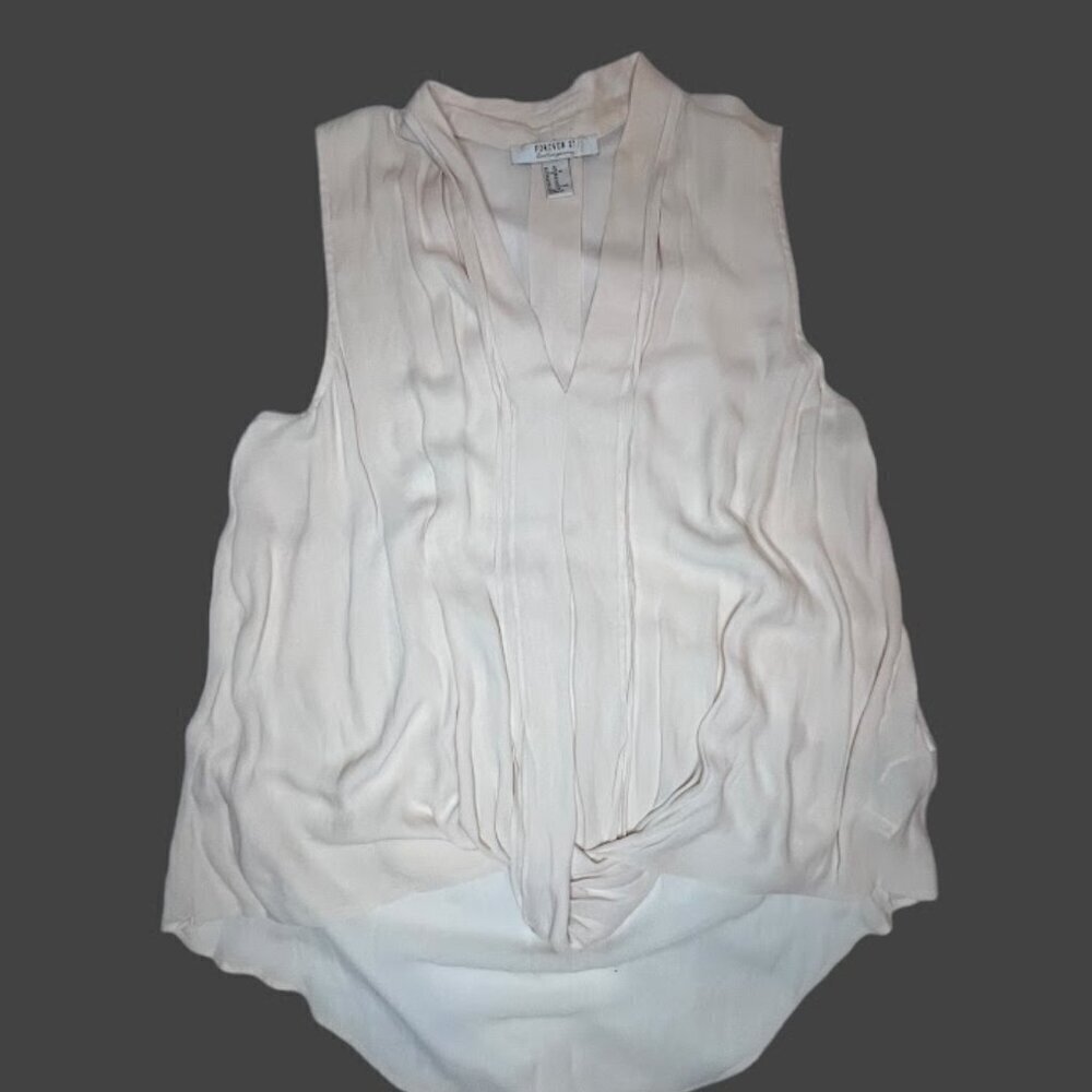 Forever 21 Contemporary Flowy Top XL - Picture 4 of 6
